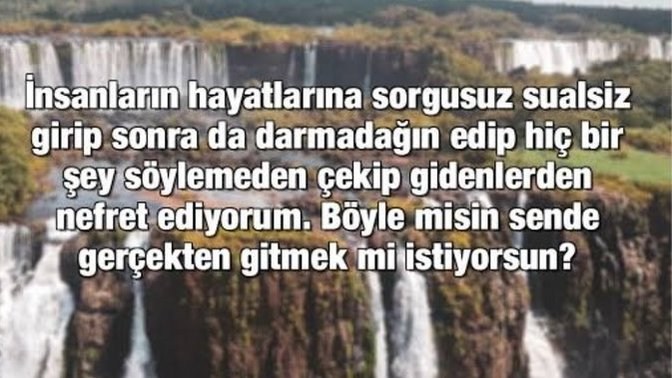 Siz kolay gidenlerden misiniz?