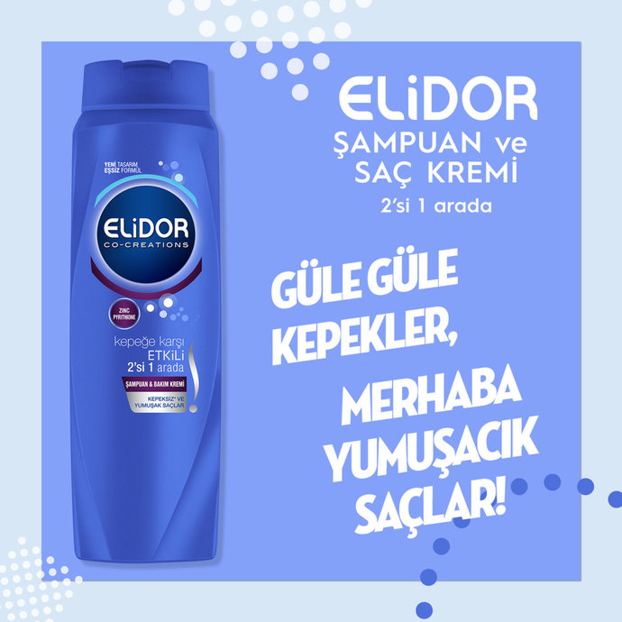 Elidor Co-Creations Kepeğe Karşı Etkili Şampuan
