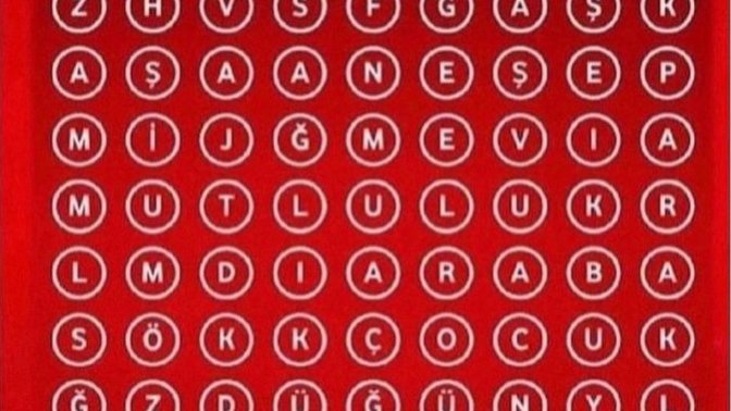 Size hangi kelimeler çıktı😃?
