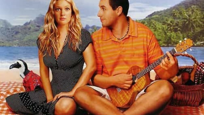 "50 İlk Öpücük" gibi romantik komedilerin vazgeçilmezi en beğendiğiniz Adam Sandler filmleri nelerdir?