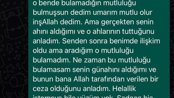 Hayatınıza giren ilk insana hiç geri dönüş yaptınız mı?