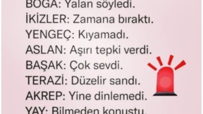 En son yapmış olduğun hata neydi acaba?