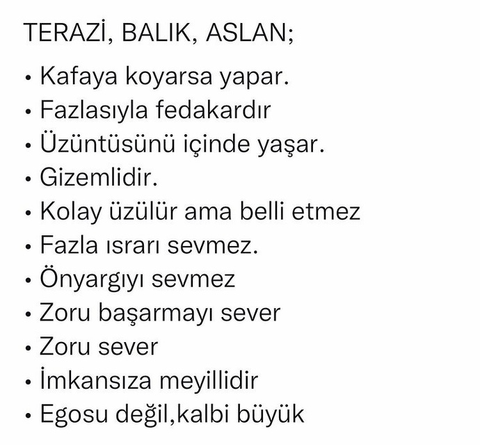 Burçlarda gündemler nedir?