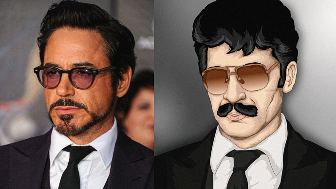 Robert Downey Jr çizimi benziyor mu?