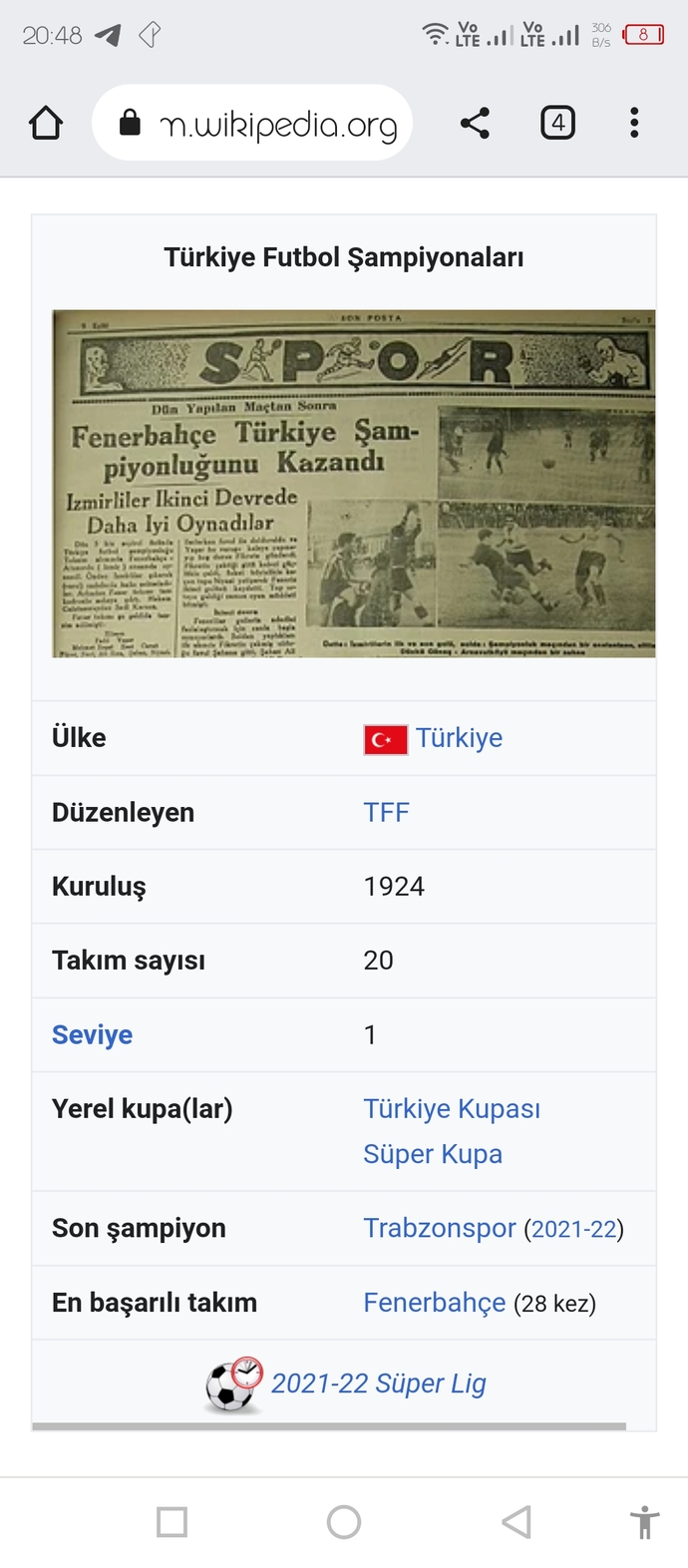 Türkiye liginin en çok şampiyon olan takımı Fenerbahçe onaylandı ne düşünüyorsunuz?