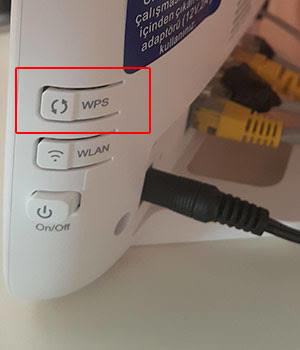 Modemin arkasında wps tuşu ne işe yarıyor? Kapalıyken ona bastım yalnışlıkla?
