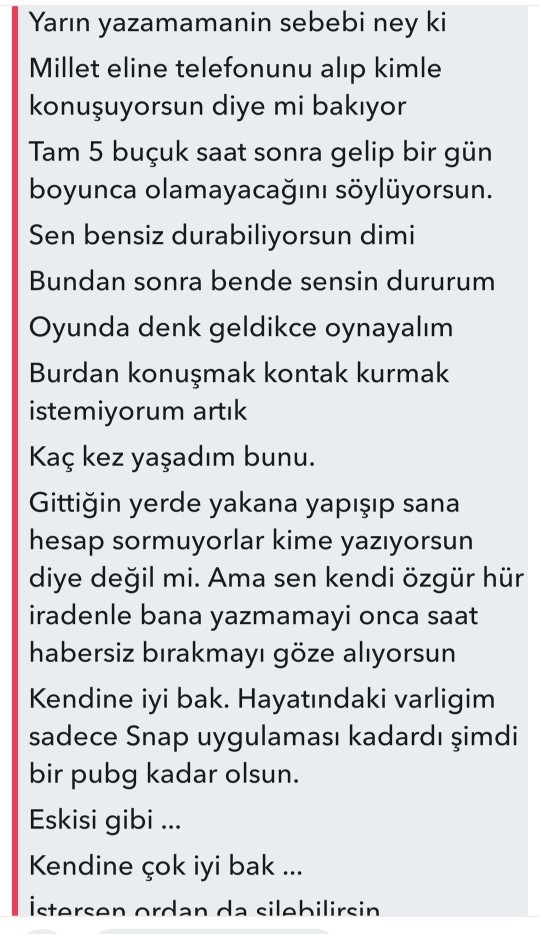 3 aylık flörtümle bir arpa boyu yol alamayınca o yoldan geri döndüm, yanlışım var mı?