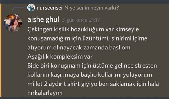 Bu kız psikiyatrise gitmeli mi?