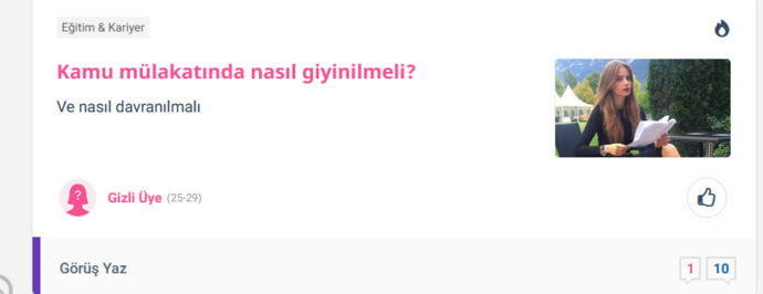 Kamu mülakatında nasıl giyinilmeli?