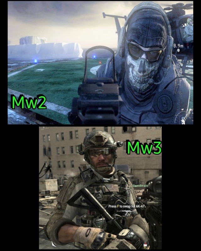 Call of Duty Modern Warfare serisinde hangisi çok sevdiğiniz favoriniz oldu? MW2 mi, MW3 mü?