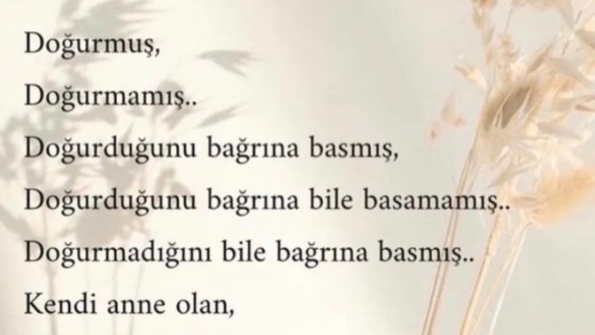Bugün "Anneler Günü", anneniz için nasıl bir sürpriz hazırladınız?