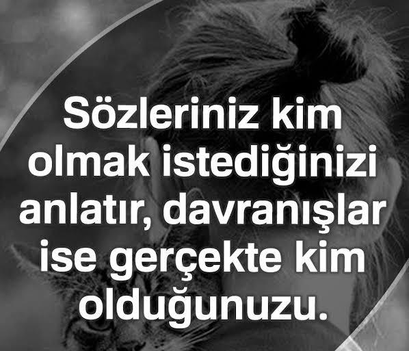 Sözleriniz mi, davranışlarınız mı?