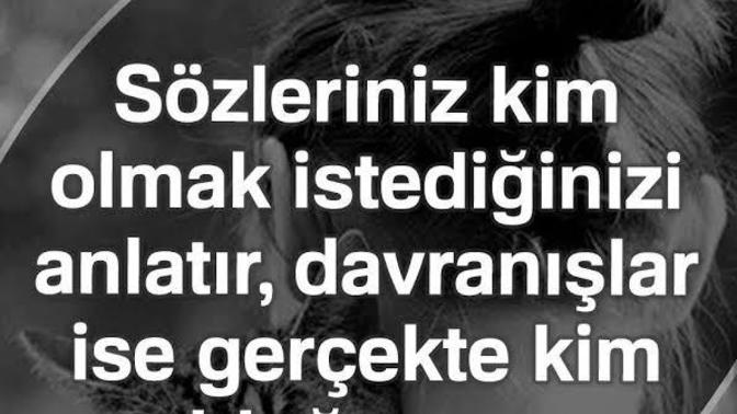 Sözleriniz mi, davranışlarınız mı?