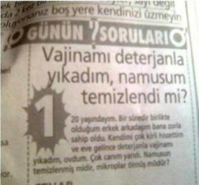 Cinsellikle ilgili bir troll soru sorar mısınız?
