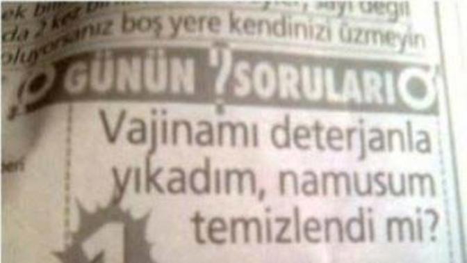 Cinsellikle ilgili bir troll soru sorar mısınız?
