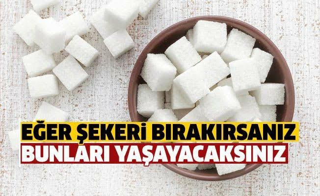 Şeker tüketimini bırakan kişiler ne gibi değişim yaşar?