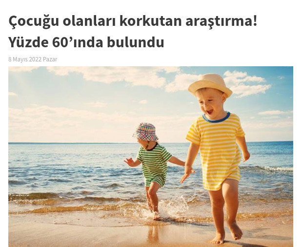 Çocuk kıyafetlerindeki tehlikeden haberiniz var mı?