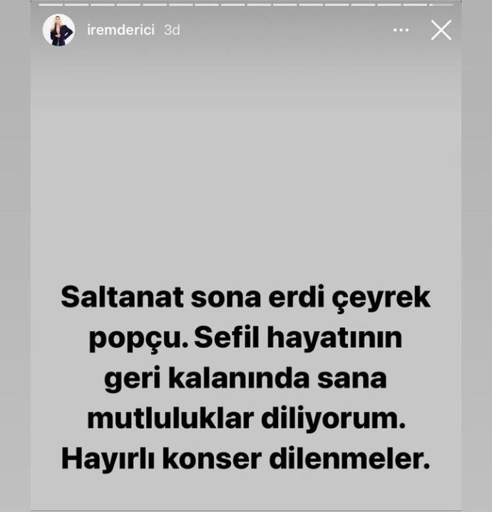 İrem Derici, aldatıldıktan sonra 2. şans verdiği Cem Belevi tarafından yine aldatıldı. 2. şans verilmeli mi😃?