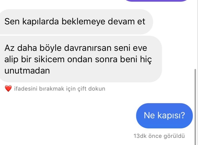 Fakeden yazıyordum kim olduğumu biliyordu şimdi itiraf ettim?