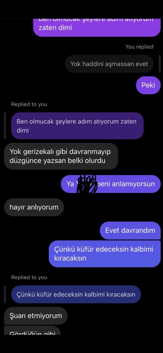 Fakeden yazıyordum kim olduğumu biliyordu şimdi itiraf ettim?