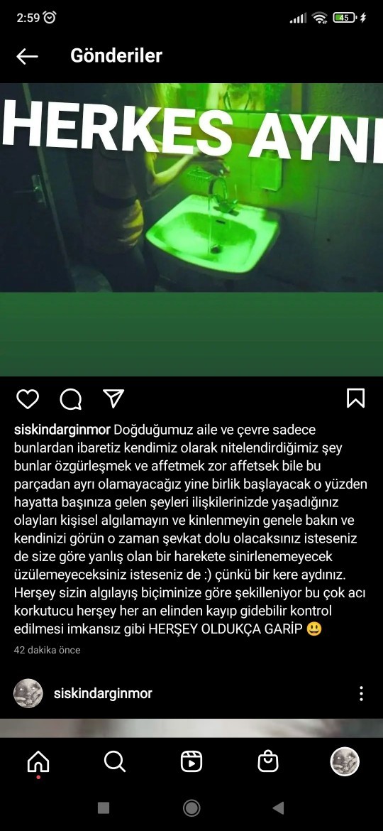 Herkes aynı yanlış mı düşünüyorum?