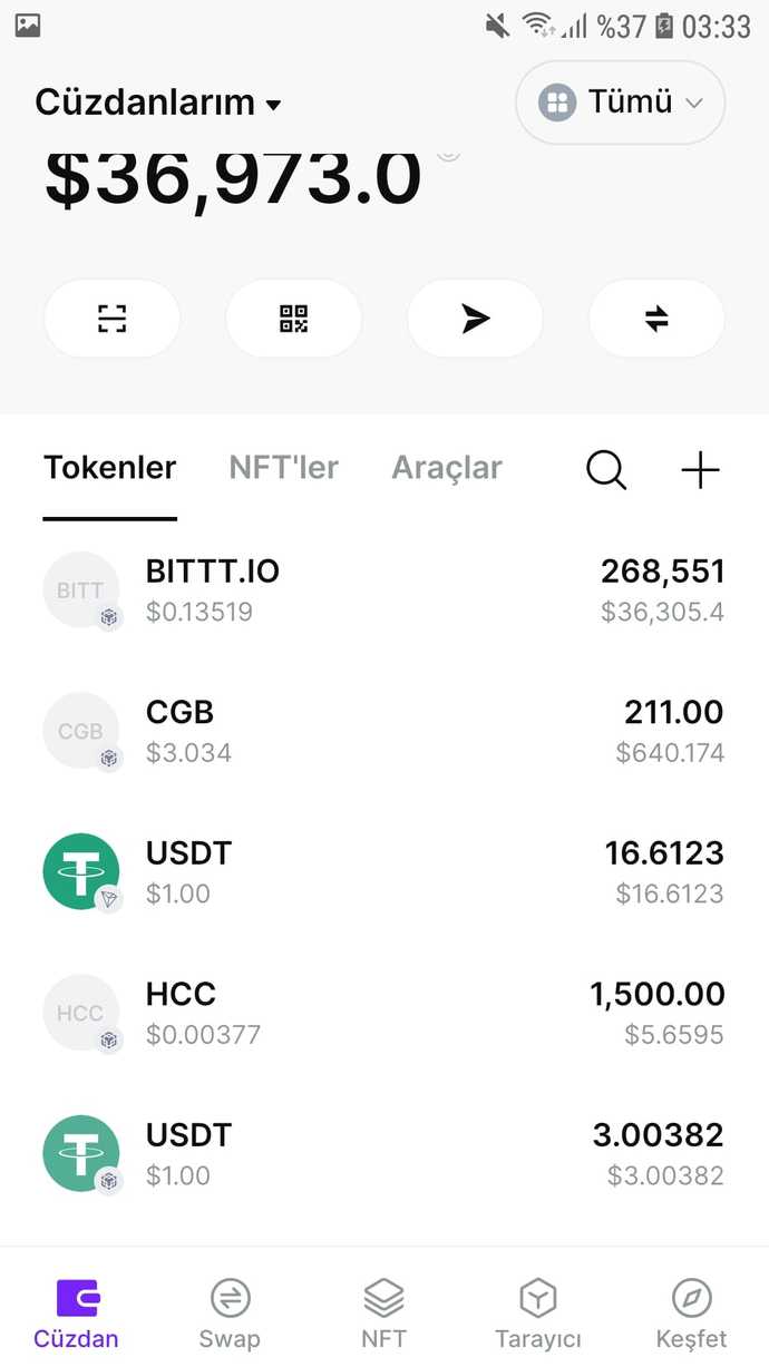 Bitkeep cüzdandan anlayan var mı?