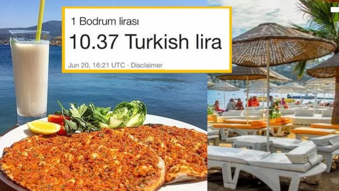 Bodrum'da bir lahmacuna 195 TL vermeye hazır mısınız gençler?