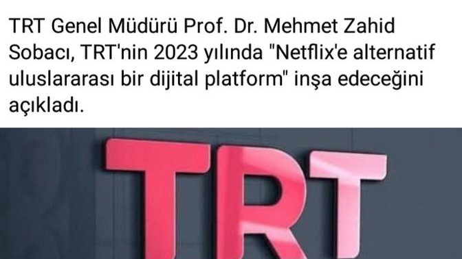 Trt Kendi İnternet Platformunu Kuracakmış?