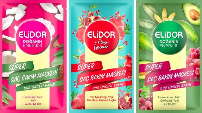 Elidor Süper Saç Bakım Maskesi Serisi