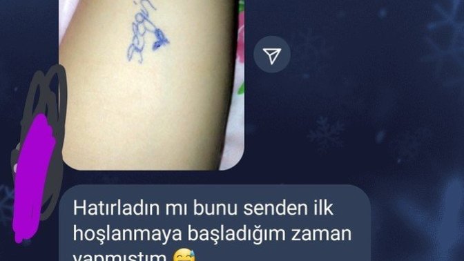 Eski sevgilim böyle yazmış , amacı nedir bunun?