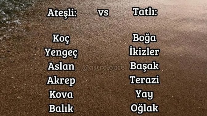Burcuna göre sen nesin ☺️?