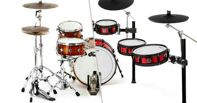 Akustik drum mı yoksa elektronik drum mı?