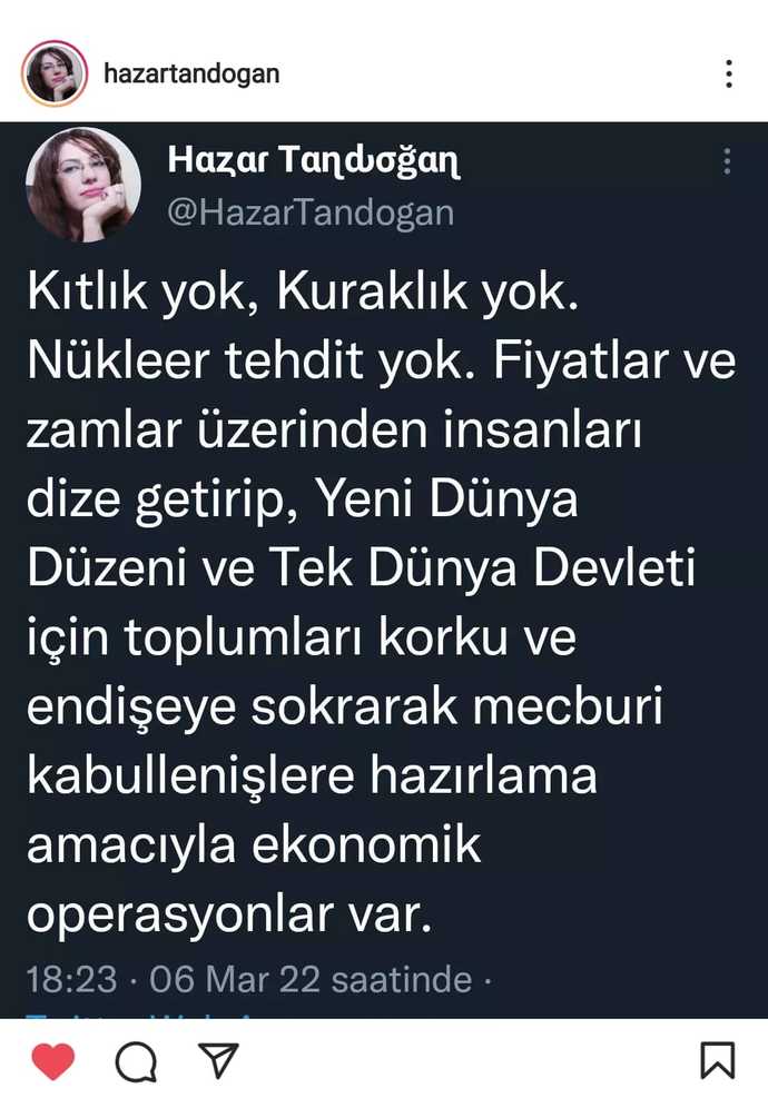 Türkiye ve Dünyadaki ekonomik krizin yapay olarak çıkarıldığını öğrenseniz şaşırırmıydınız?