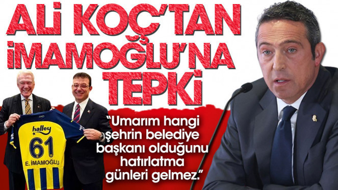 Spora siyaset karıştı! Ali Koç, Ekrem İmamoğlu polemiğini gündeme getiren Ertem Şener ve VAR odası hakkında ne düşünüyorsunuz?