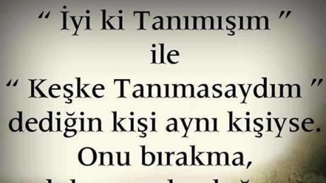 Keşke hiç tanımasaydım dediğiniz insanlar oldu mu?