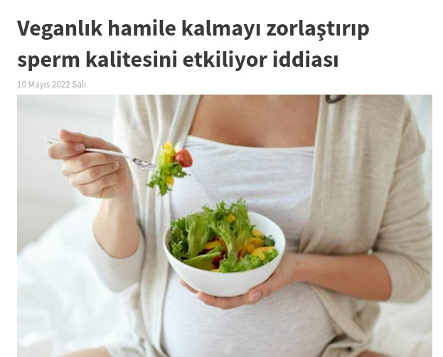 Veganlık çocuk sahibi olmak için riskliymiş, bu konuda ne düşünüyorsunuz?