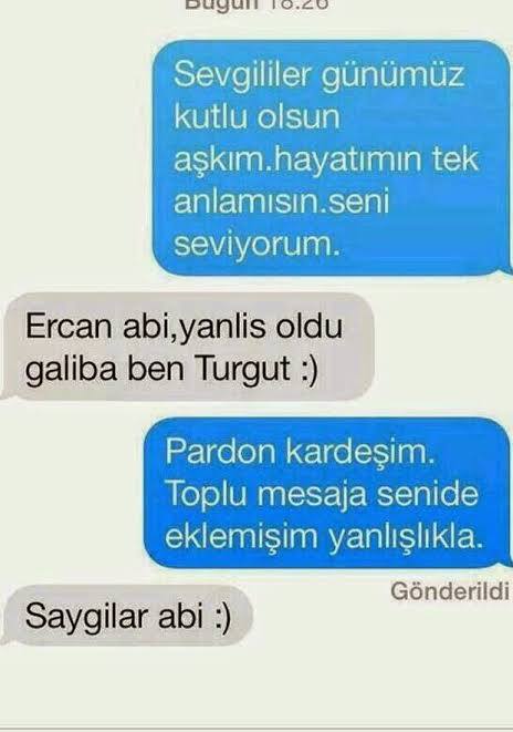 Telefonunuza birden seni seviyorum diye mesaj gelse ne yaparsınız?