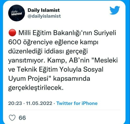 Milli Eğitim Bakanlığı, Suriyeli öğrencilere gençlik festivali düzenliyor! Hiç festivale katıldınız mı?