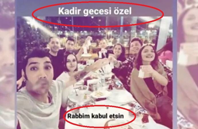 "Kadir gecesi özel" fotoğrafı paylaşan kişi için tutuklama talep edildi! Sizce ne yapılmalı?