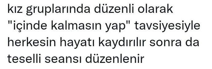Buonasera. Hanımlar bu doğru mu? Siz hangi gruptansınız?