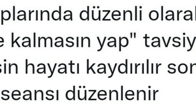 Buonasera. Hanımlar bu doğru mu? Siz hangi gruptansınız?