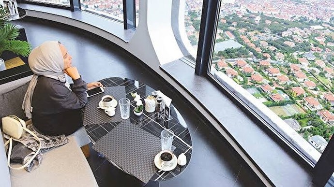Çamlıca kulesine hiç çıktınız mı?