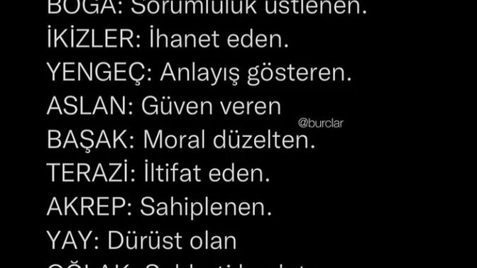 Aşkta senin rolün ney?