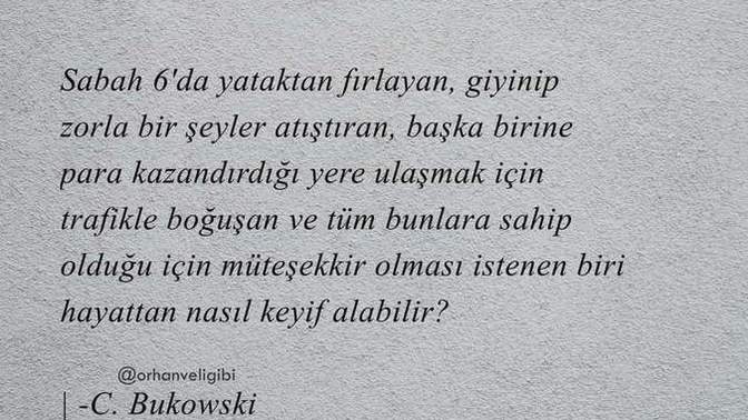 Hayattan keyif alıyor musunuz?