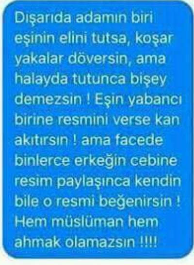 Erkeğin eşinin fotoğraflarını sosyal medya üzerinde paylaşması doğru mudur?