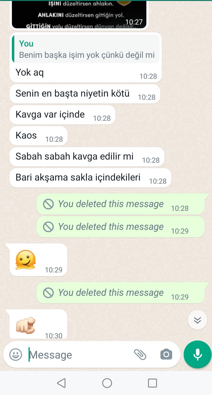 Sizce çok mu ağır davrandım :(?