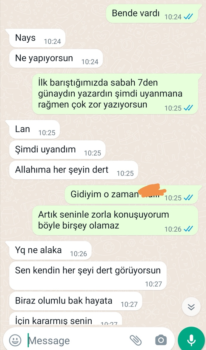 Sizce çok mu ağır davrandım :(?