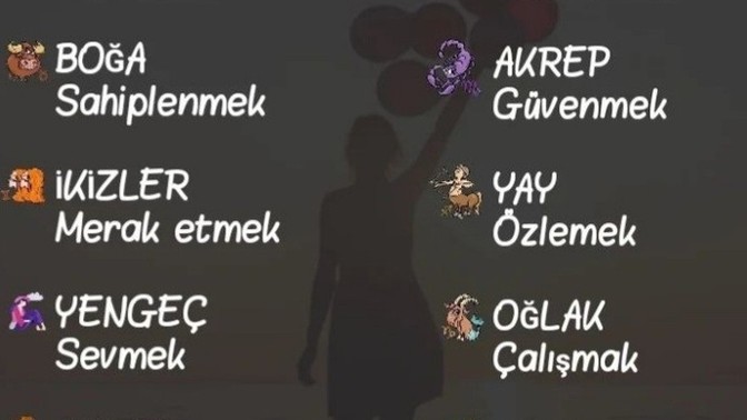 Burcuna göre aşırı yaptığın şey ne?