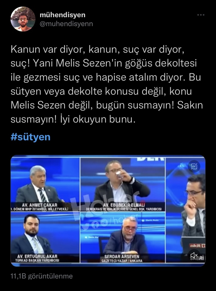 Melis Sezen’in giydiği elbise ahlaksızlıktır diyerek hapis istendi. Kadınlar bu ülkede neden istediğini giyemiyor?