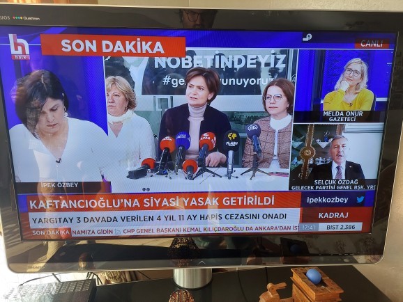 Kaftancıoğluna hapis ve siyaset yasağı geldi görüşleriniz neler?
